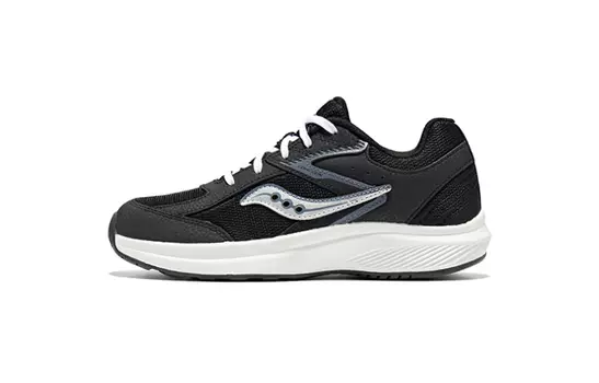 Кроссовки детские Cohesion KDZ Kids Low-top черного цвета Saucony, черный