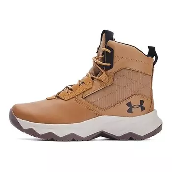 Кроссовки детские детские Highland светло-коричневые Under Armour, коричневый