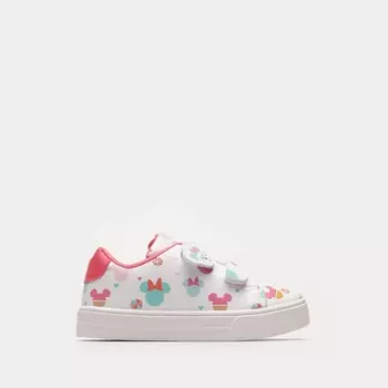 Кроссовки детские Disney Vulc Minnie с принтом, белый