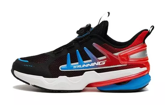 Кроссовки детские Divine Movement GS Low-top черные/красные/синие Anta Kids
