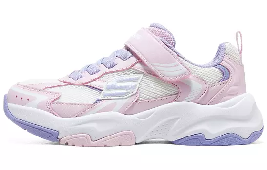 Кроссовки детские для девочек GS Low-top розовые Skechers, розовый