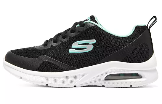 Кроссовки детские для девочек GS Low-top черные Skechers, черный