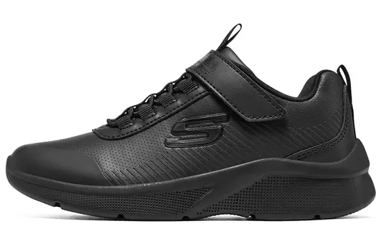 Кроссовки детские для девочек GS Low-top All Black Skechers, черный