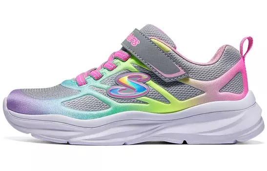 Кроссовки детские для девочек GS Low-top серые Skechers, серый
