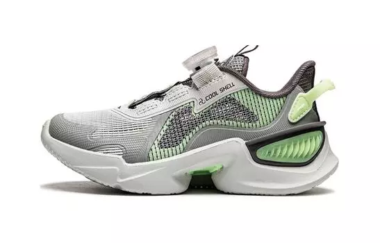Кроссовки детские Dragonfly Leap V2 PS Low-top серые Lining Young, серый
