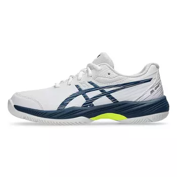 Кроссовки детские Gel-Game 9 GS Low-top Синие/белые/желтые Asics, белый/синий/желтый