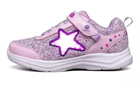 Кроссовки детские Glimmer GS Low-top розовые Skechers