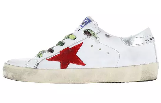Кроссовки детские Golden Goose Low-top, красный / белый