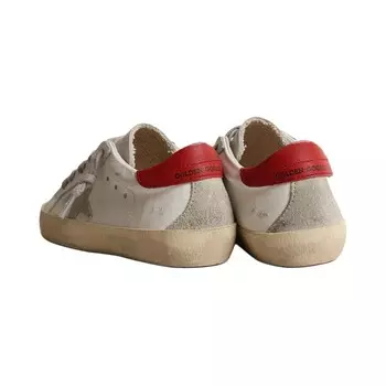 Кроссовки детские Golden Goose Super-Star, белый / серый