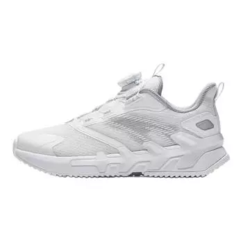 Кроссовки детские Gongsu GS Low-top ANTA белые/серебристые Anta Kids, белый