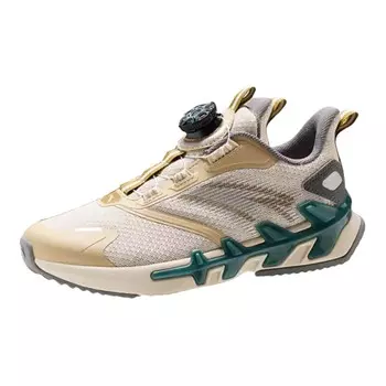 Кроссовки детские Gongsu GS Low-top светло-коричневые Anta Kids, коричневый