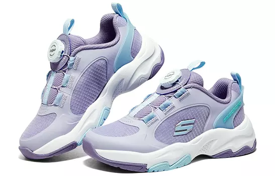 Кроссовки детские GS Low-top Purple для девочек Skechers, фиолетовый