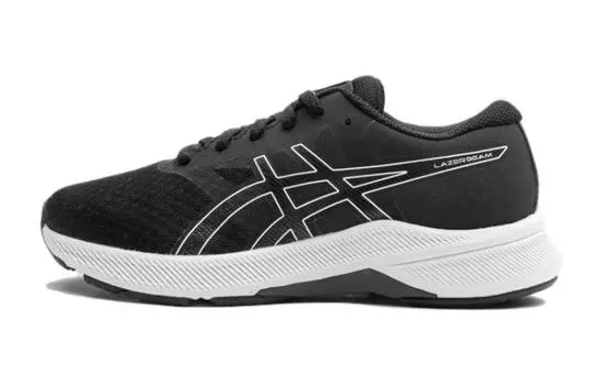 Кроссовки детские Laser Beam GS Low-top черные Asics, черный