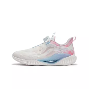 Кроссовки детские Qing Feng 5.0 GS Low-top Sail белые/бледно-розовые Xtep, белый