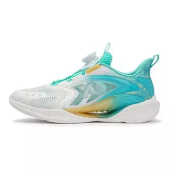 Кроссовки детские Qing Feng 5.0 GS Low-top зеленые Xtep, зеленый