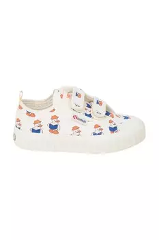 Кроссовки детские READERS SNEAKERS X SUPERGA Tinycottons, бежевый