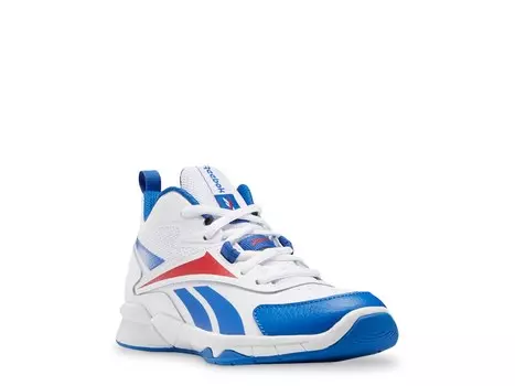 Кроссовки детские Reebok More Buckets, белый / синий / красный
