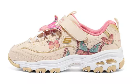 Кроссовки детские серии D"LITES GS Low-top Cherry Pink Skechers