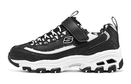 Кроссовки детские серии D"LITES GS Mid-top черного/белого цвета Skechers