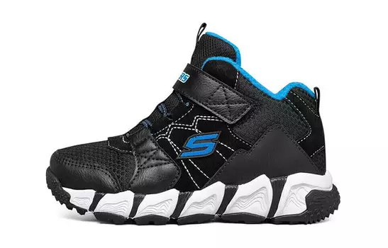 Кроссовки детские серии D"LITES GS средней высоты, черные/синие Skechers