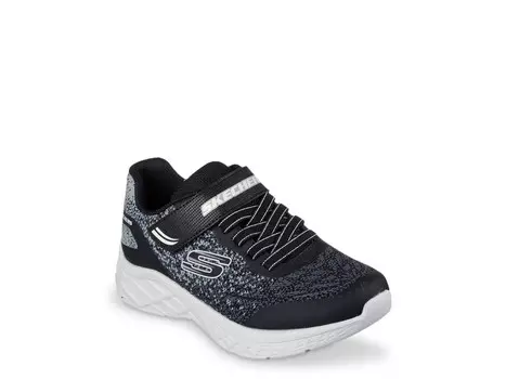 Кроссовки детские Skechers Microspec II Tromson, черный / серый