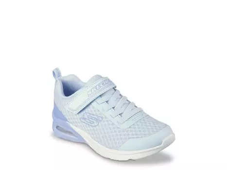 Кроссовки детские Skechers Microspec Max Epic Brights, светло-синий