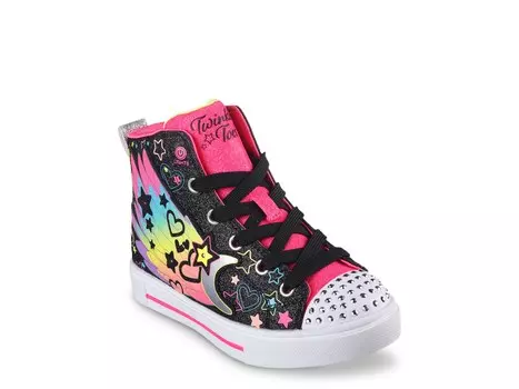 Кроссовки детские Skechers Twinkle Toes Twinkle Sparks Galaxy Glitz, черный