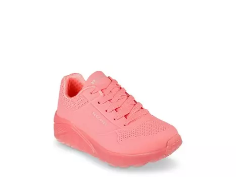Кроссовки детские Skechers Uno Ice, коралловый