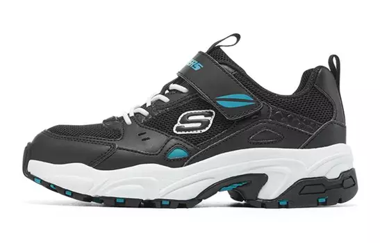 Кроссовки детские Stamina Series GS Low-top, черные/синие Skechers