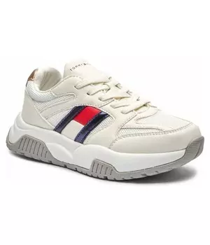 Кроссовки детские Tommy Hilfiger комбинированные, белый