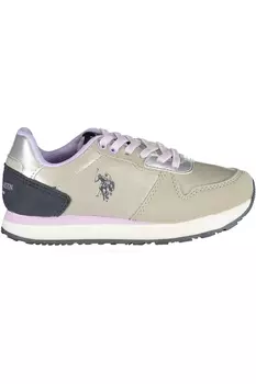 Кроссовки детские U.S. Polo Assn., серебряный