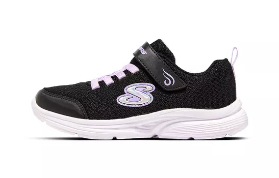 Кроссовки детские Wavy Lites GS Low-top черные Skechers, черный