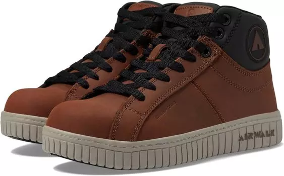 Кроссовки Deuce Mid Comp Toe SD10 SR Airwalk Work, цвет Tan/Brown