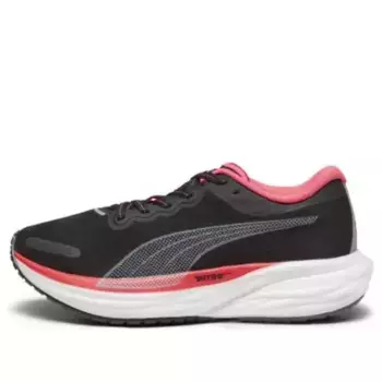 Кроссовки deviate nitro 2 'black fire orchid' Puma, черный