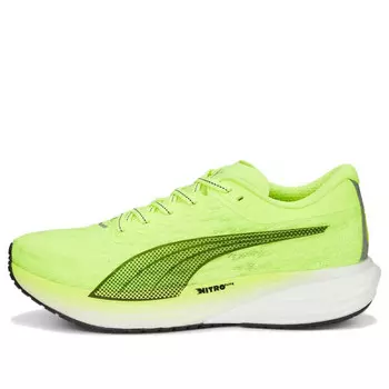 Кроссовки deviate nitro 2 'lime squeeze' Puma, зеленый