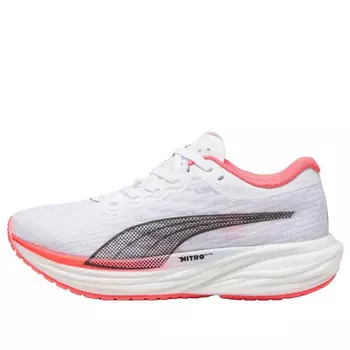 Кроссовки deviate nitro 2 'white fire orchid' Puma, белый
