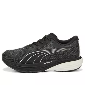 Кроссовки deviate nitro 2 wtr 'black metallic silver' Puma, черный