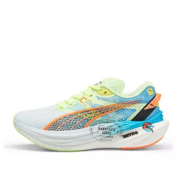 Кроссовки deviate nitro 3 'nitro blue fizzy apple' Puma, синий