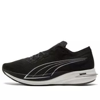 Кроссовки deviate nitro 'black' Puma, черный