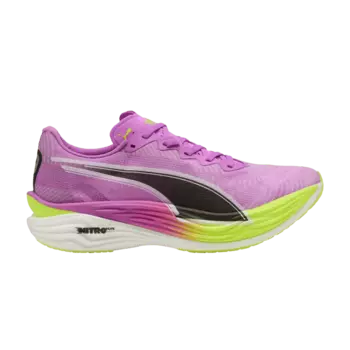 Кроссовки Deviate Nitro Elite 3 'Pure Magenta Yellow Alert', фиолетовый