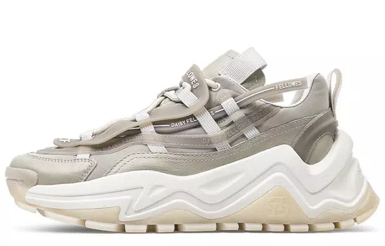 Кроссовки Devil One Chunky унисекс с низким верхом, светящиеся, белые Daisy Fellowes