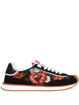 Кроссовки DG Cushion DOLCE & GABBANA, черный