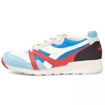 Кроссовки diadora Lifestyle Shoes Unisex Low-top Blue/Red, синий/красный