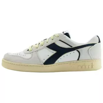 Кроссовки diadora Magic Basket Skateboarding Shoes Unisex Low-top White, белый