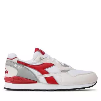 Кроссовки Diadora N.92 101.173169 01 C5934 White/Chili Pepper, белый цвет