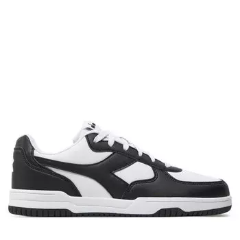 Кроссовки Diadora RAPTOR LOW 101.177704-C1380 White/Black/Black, белый