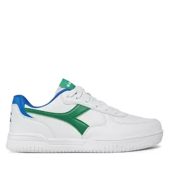 Кроссовки Diadora Raptor Low GS 101.177720-D0287 White / Jolly Green, зеленый белый