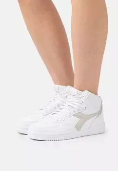 Кроссовки Diadora Raptor Mid, тройной белый