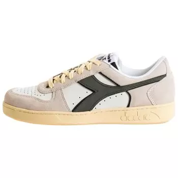 Кроссовки diadora Skateboarding Shoes Men Low-top White/Green, зеленый