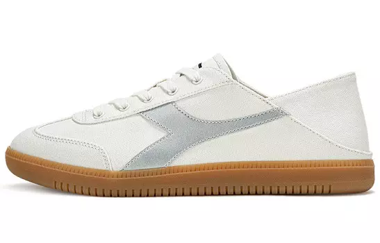 Кроссовки diadora Skateboarding Shoes Unisex Low-top Beige/Silver, цвет Off White